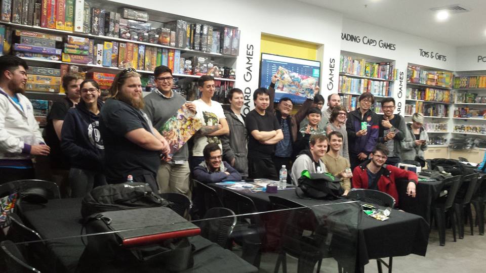 Games Corner's first ever Dragon Ball Super TCG Tournament