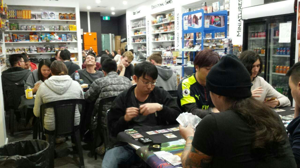 32 players at Games Corner Final Fantasy TCG Opus III Pre-release on 15 July 2017