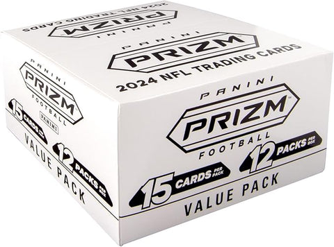 2024 Panini PRIZM Football Trading Cards NFL Fat Pack Box