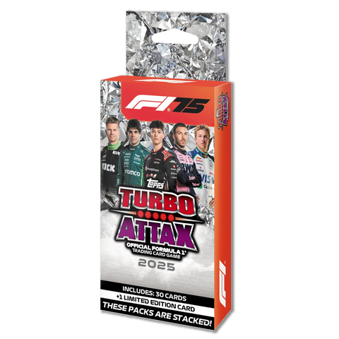2025 Topps Turbo Attax Official Formula 1 Trading Card Game Value Box