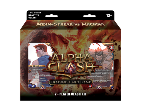 Alpha Clash TCG - Kit de enfrentamiento para 2 jugadores de Clashgrounds (fecha de lanzamiento: 1 de diciembre de 2023)