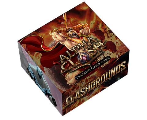 Alpha Clash TCG - Caja de refuerzo de Clashgrounds (fecha de lanzamiento: 1 de diciembre de 2023)