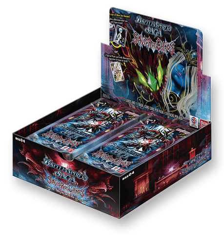 Caja de sobres de cartas del juego de cartas Battle Spirits Saga BSS04 Savior of Chaos (fecha de lanzamiento: 1 de marzo de 2024)