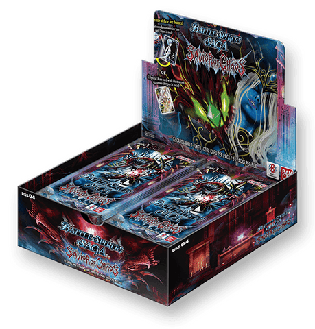 Battle Spirits Saga Card Game BSS04 Savior of Chaos Booster Box (Release Date 01 Mar 2024)