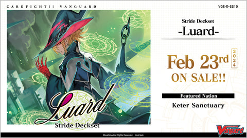 Cardfight!! Vanguard VGE-D-SS10 Luard Stride Deckset (Release Date 23 Feb 2024)