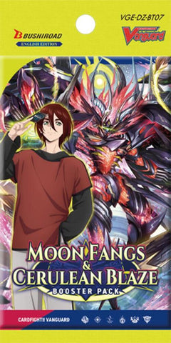 Cardfight!! Vanguard VGE-DZ-BT07 Moon Fangs & Cerulean Blaze Booster Pack (Release Date 25 Apr 2025)