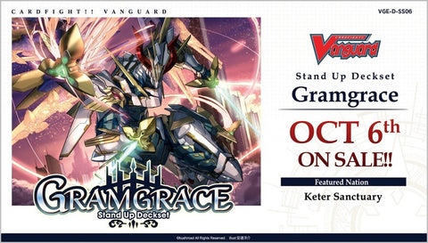 Cardfight!! Vanguard VGE-D-SS06 English Stand Up Deckset "Gramgrace" (Release Date 6 Oct 2023)