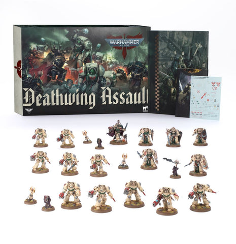 Set de ejército de asalto de Alamuerte de los Ángeles Oscuros de Warhammer 40K (fecha de lanzamiento: 3 de febrero de 2024)