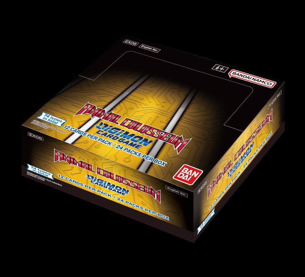 animal colosseum booster box Digimon Card Game: All four can be used as the key card when building a deck Digimon Card Game Animal Colosseum