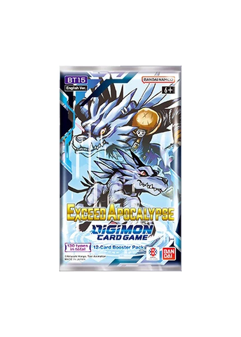 Digimon Card Game BT15 Exceed Apocalypse Booster Pack (Release Date 16 Feb 2024)