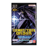 Digimon Card Game EX-10 Sinister Order  Extra Booster Pack (Release Date 19 Sep 2025)