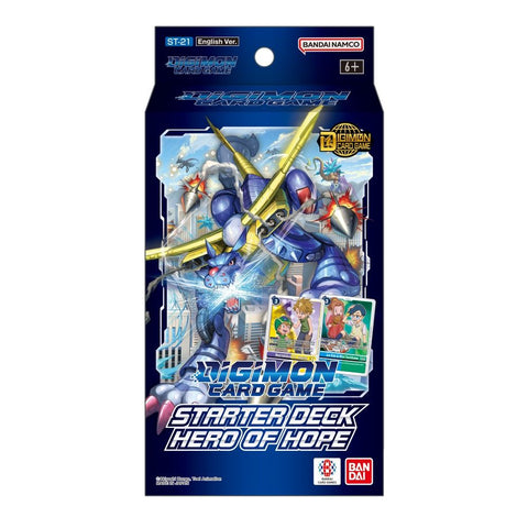 Digimon Card Game ST21 Hero of Hope Starter Deck (Release Date 18 Apr 2025)