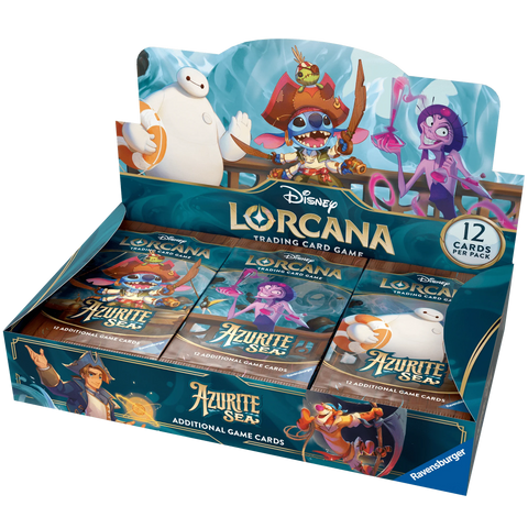 Disney Lorcana S6 Azurite Sea Booster Box (Release Date 25 Nov 2024)