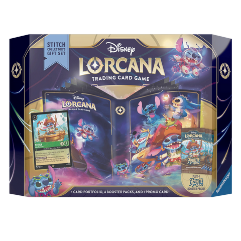 Disney Lorcana S6 Azurite Sea Stitch Collector's Gift Set