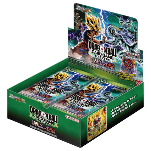 Caja de sobres de Dragon Ball Super Card Game Masters DBS-B24 Beyond Generations (fecha de lanzamiento: 22 de marzo de 2024)