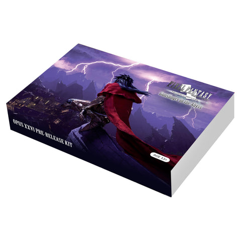 Final Fantasy Trading Card Game Opus XXVI Gunslinger In The Abyss Pre-release Kit (Release Date 2 Aug 2025)