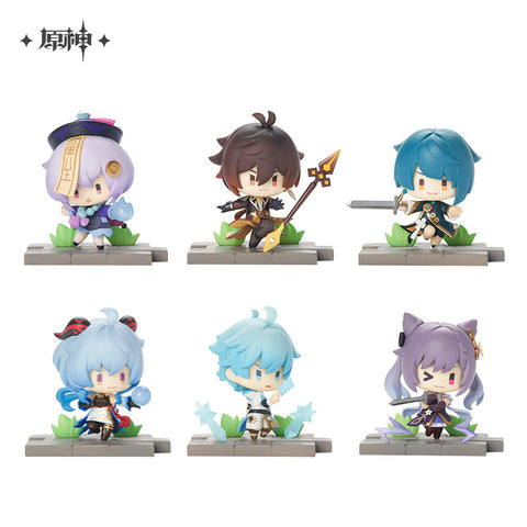 Genshin Impact Liyue Character “Battlefield Hero” Blind Box - 6pcs