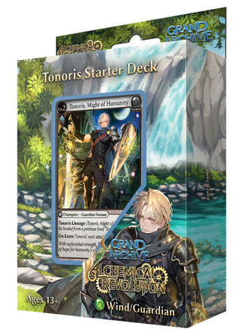 Baraja de inicio Tonoris de Grand Archive TCG Alchemical Revolution (fecha de lanzamiento: 26 de enero de 2024)