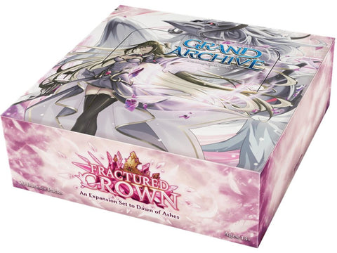 Caja de sobres Fractured Crown de Grand Archive TCG (fecha de lanzamiento: 25 de agosto de 2023)