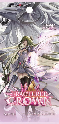 Paquete de refuerzo Fractured Crown de Grand Archive TCG (fecha de lanzamiento: 25 de agosto de 2023)