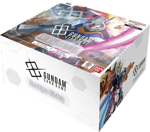 Gundam Card Game GD01 Newtype Rising Booster Box (Release Date 25 Jul 2025)