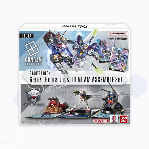 Gundam Card Game ST01A Heroic Beginnings Assemble Starter Deck (Release Date 11 Jul 2025)