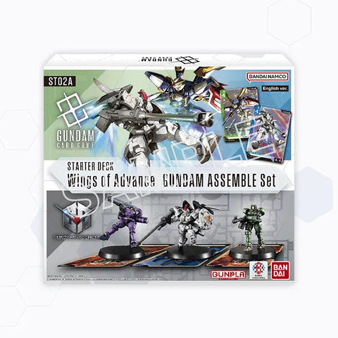 Gundam Card Game ST02A Wings of Advance Assemble Starter Deck (Release Date 11 Jul 2025 )
