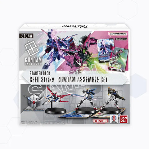 Gundam Card Game ST04A SEED Strike Assemble Starter Deck (Release Date 11 Jul 2025)