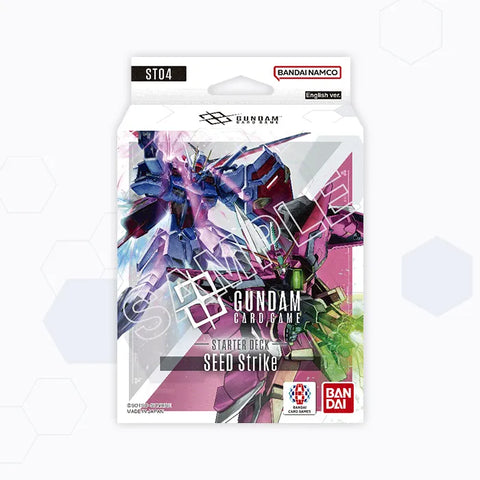 Gundam Card Game ST04 SEED Strike Starter Deck (Release Date: 11 Jul 2025)