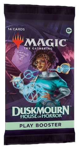 Paquete de refuerzo de juego de la Casa del Horror de Duskmourn de MTG (fecha de lanzamiento: 27 de septiembre de 2024)