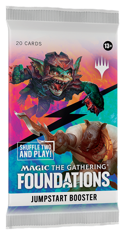 Paquete de refuerzo de Magic: The Gathering Foundations Jumpstart (fecha de lanzamiento: 15 de noviembre de 2024)
