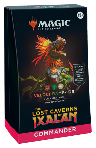 MTG The Lost Caverns of Ixalan Commander Deck-Veloci-Ramp-Tor (Fecha de lanzamiento: 17 de noviembre de 2023)