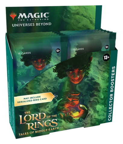 Caja de sobres de colección de El Señor de los Anillos: Cuentos de la Tierra Media de MTG (fecha de lanzamiento: 23 de junio de 2023)