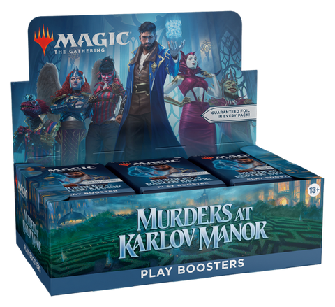 Caja de sobres de juego de Murders at Karlov Manor de Magic: The Gathering (fecha de lanzamiento: 9 de febrero de 2024)