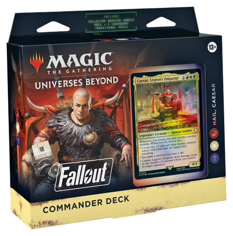 Magic: The Gathering Fallout Commander Deck-Hail, Caesar (Release Date 8 Mar 2024)