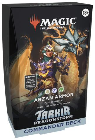 MTG Tarkir: Dragonstorm Commander Deck-Abzan Armor (Release Date 11 Apr 2025)