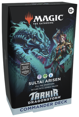 MTG Tarkir: Dragonstorm Commander Deck-Sultai Arisen (Release Date 11 Apr 2025)