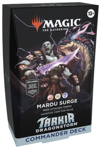 MTG Tarkir: Dragonstorm Commander Deck-Mardu Surge (Release Date 11 Apr 2025)