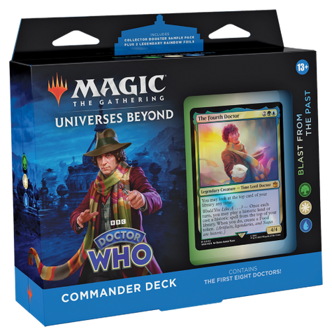 MTG Doctor Who Commander Deck: una explosión del pasado (fecha de lanzamiento: 13 de octubre de 2023)