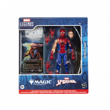 Marvel Legends Series x Magic: The Gathering Battle-Damaged Spider-Man (Release Date 1 Oct 2025)