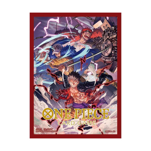 One Piece Card Game Official Sleeves Set 4-The Three Captains (Release Date 29 Dec 2023)