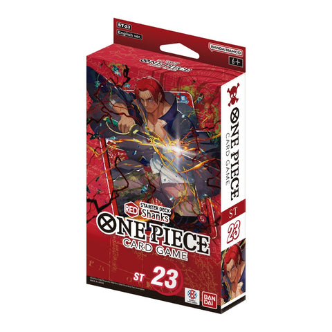 One Piece Card Game ST-23 Starter Deck Deck – (Red) Shanks (Release Date 06 Jun 2025)