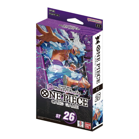 One Piece Card Game ST-26 Starter Deck- (Purple/Black) Monkey.D.Luffy (Release Date 06 Jun 2025)