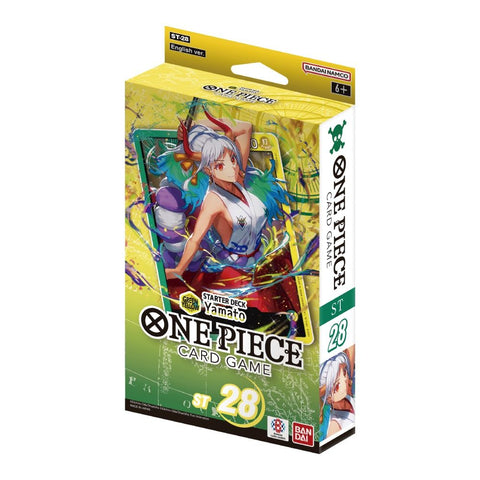 One Piece Card Game ST-28 Starter Deck- (Green/Yellow) Yamato (Release Date 06 Jun 2025)