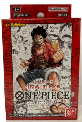 One Piece Card Game Starter Deck Super Pre-Release Version (ST-01PRE) Straw Hat Crew