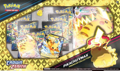 Colección premium Crown Zenith de POKÉMON TCG: Pikachu VMAX