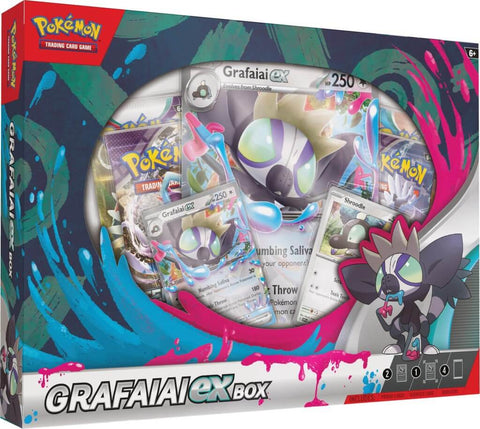 POKÉMON TCG Grafaiai ex Box (Fecha de lanzamiento: 5 de abril de 2024)
