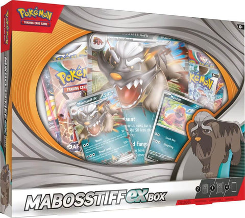 POKÉMON TCG Mabosstiff ex Box (Release Date 23 Feb 2024)