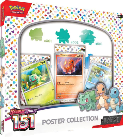 Colección de pósteres n.° 151 de Pokémon TCG Scarlet & Violet