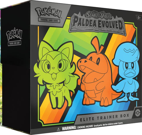 POKÉMON TCG Scarlet & Violet 2 Paldea Evolved Elite Trainer Box (Release Date 9 June 2023)